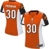 Cheap Cedric Peerman Bengals Women Jersey From China Orange Game #30