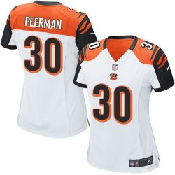 Cheap Cedric Peerman Bengals Women Jersey From China White Game #30