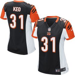 Cheap Shiloh Keo Bengals Women Jersey From China Black Game #31