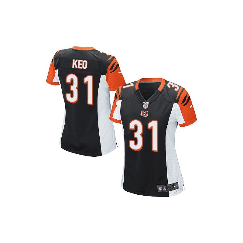 Cheap Shiloh Keo Bengals Women Jersey From China Black Game #31