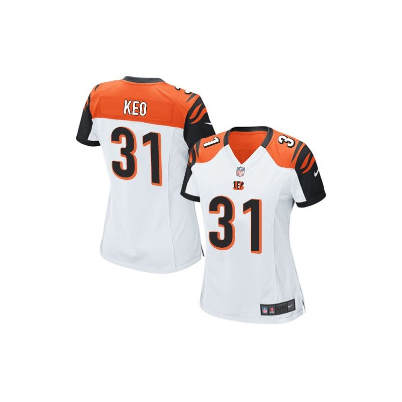 Cheap Shiloh Keo Bengals Women Jersey From China White Game #31