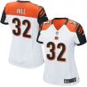 Cheap Jeremy Hill Bengals Women Jersey From China White Game #32