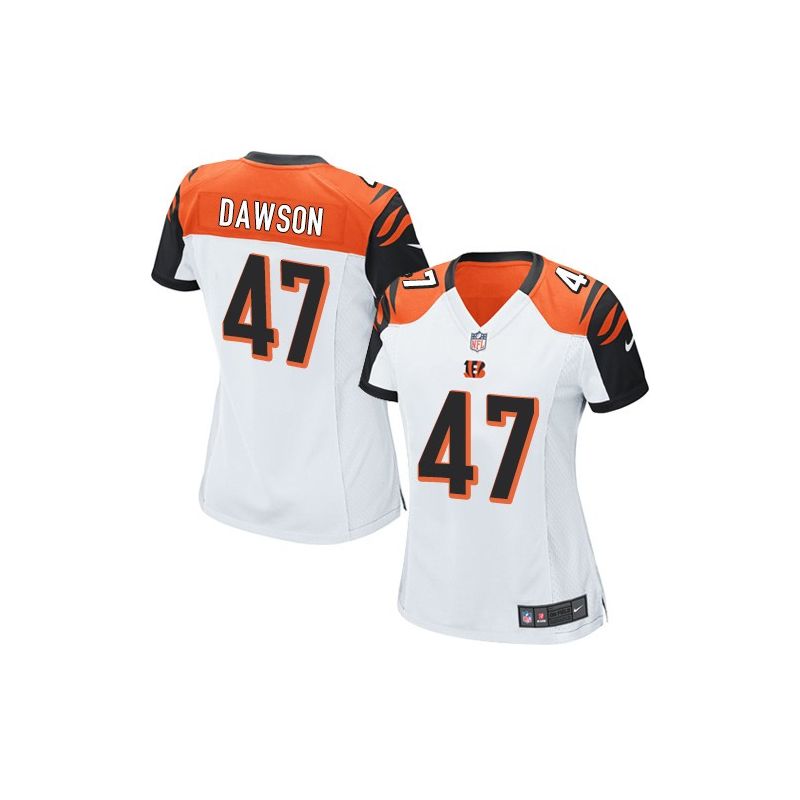 Cheap Paul Dawson Bengals Women Jersey From China White Game #47