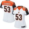Cheap Marquis Flowers Bengals Women Jersey From China White Game #53