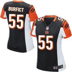 Cheap Vontaze Burfict Bengals Women Jersey From China Black Game #55
