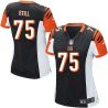 Cheap Devon Still Bengals Women Jersey From China Black Game #75