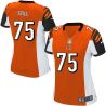 Cheap Devon Still Bengals Women Jersey From China Orange Game #75