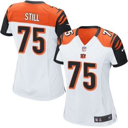 Cheap Devon Still Bengals Women Jersey From China White Game #75