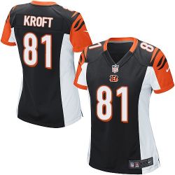 Cheap Tyler Kroft Bengals Women Jersey From China Black Game #81