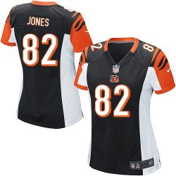 Cheap Marvin Jones Bengals Women Jersey From China Black Game #82