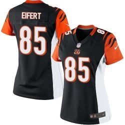Cheap Tyler Eifert Bengals Women Jersey From China Black Game #85