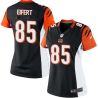 Cheap Tyler Eifert Bengals Women Jersey From China Black Game #85