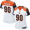 Cheap Michael Johnson Bengals Women Jersey From China White Game #90