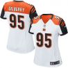 Cheap Wallace Gilberry Bengals Women Jersey From China White Game #95