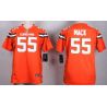 Cheap Alex Mack Browns Women Jersey From China Orange-2015 Game #55