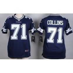 Cheap Lael Collins Cowboys Women Jersey From China Blue Game #71