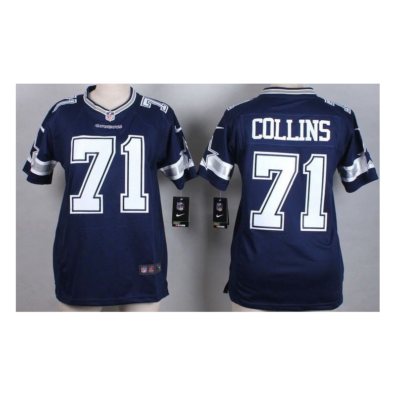 Cheap Lael Collins Cowboys Women Jersey From China Blue Game #71