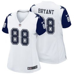 Cheap Dez Bryant Cowboys Women Jersey From China White-Rush Game #88