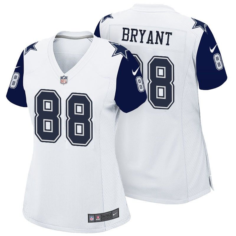 Cheap Dez Bryant Cowboys Women Jersey From China White-Rush Game #88
