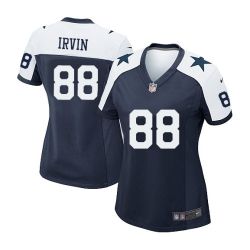 Cheap Michael Irvin Cowboys Women Jersey From China Blue-Thanksgiving Game #88