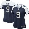 Cheap Tony Romo Cowboys Women Jersey From China Blue-Thanksgiving Game #9