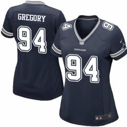 Cheap Randy Gregory Cowboys Women Jersey From China Blue Game #94