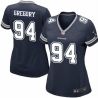 Cheap Randy Gregory Cowboys Women Jersey From China Blue Game #94