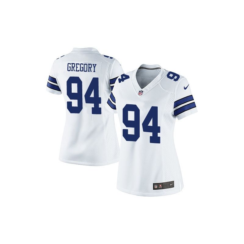 Cheap Randy Gregory Cowboys Women Jersey From China White Game #94