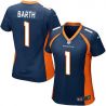 Cheap Connor Barth Broncos Women Jersey From China Blue Game #1
