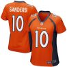 Cheap Emmanuel Sanders Broncos Women Jersey From China Orange Game #10
