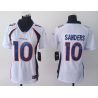 Cheap Emmanuel Sanders Broncos Women Jersey From China White Game #10