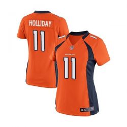 Cheap Trindon Holliday Broncos Women Jersey From China Orange Game #11