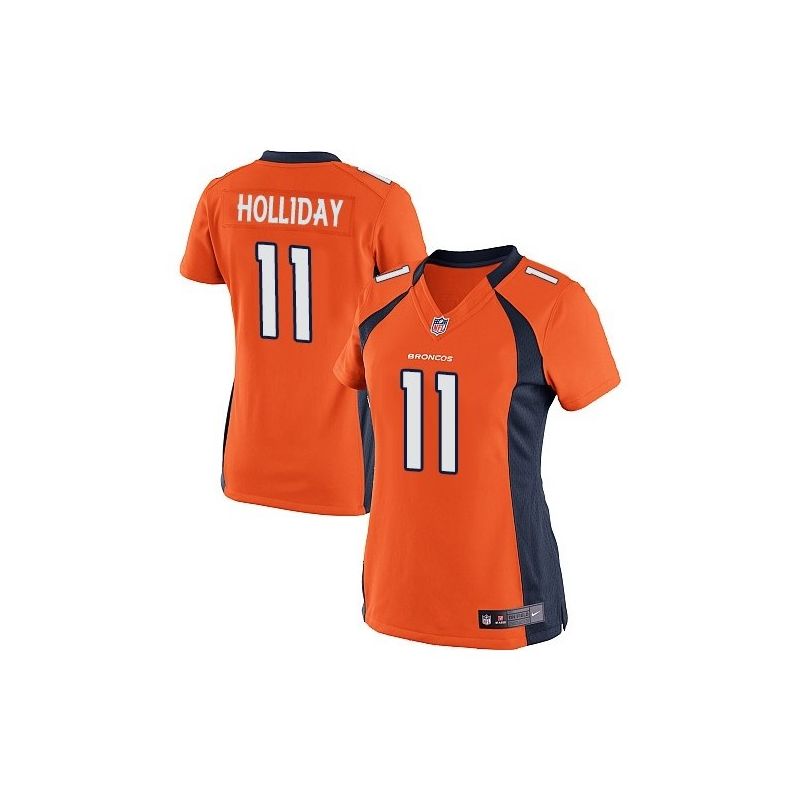 Cheap Trindon Holliday Broncos Women Jersey From China Orange Game #11