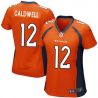 Cheap Andre Caldwell Broncos Women Jersey From China Orange Game #12