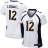 Cheap Andre Caldwell Broncos Women Jersey From China White Game #12