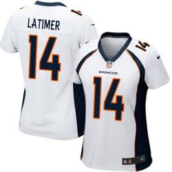Cheap Cody Latimer Broncos Women Jersey From China White Game #14