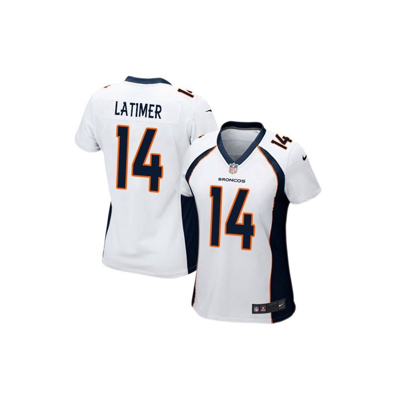 Cheap Cody Latimer Broncos Women Jersey From China White Game #14