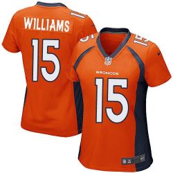 Cheap Kyle Williams Broncos Women Jersey From China Orange Game #15