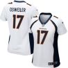 Cheap Brock Osweiler Broncos Women Jersey From China White Game #17