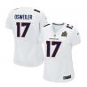Cheap Brock Osweiler Broncos Women Jersey From China White-Super-Bowl-50-Game-Event Game #17