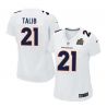 Cheap Aqib Talib Broncos Women Jersey From China White-Super-Bowl-50-Game-Event Game #21