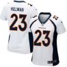 Cheap Ronnie Hillman Broncos Women Jersey From China White Game #23