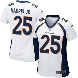Cheap Chris Harris Jr Broncos Women Jersey From China White Game #25