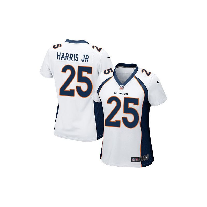 Cheap Chris Harris Jr Broncos Women Jersey From China White Game #25