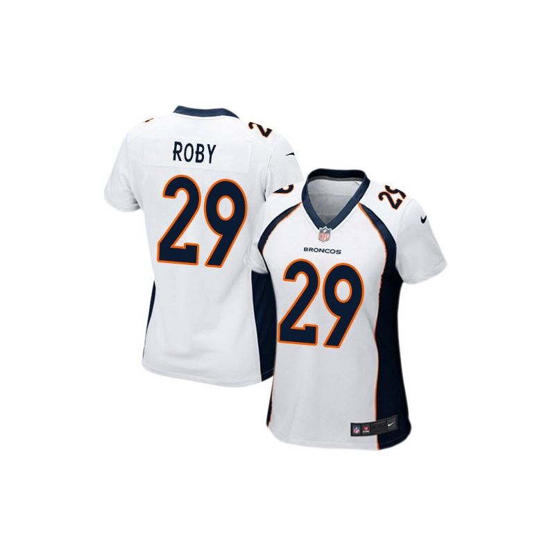 Cheap Bradley Roby Broncos Women Jersey From China White Game #29
