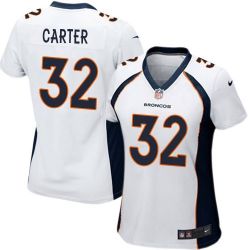 Cheap Tony Carter Broncos Women Jersey From China White Game #32