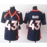 Cheap TJ Ward Broncos Women Jersey From China Blue Game #43