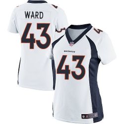 Cheap TJ Ward Broncos Women Jersey From China White Game #43