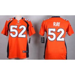 Cheap Shane Ray Broncos Women Jersey From China Orange Game #52