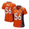 Cheap Shane Ray Broncos Women Jersey From China Orange Game #56
